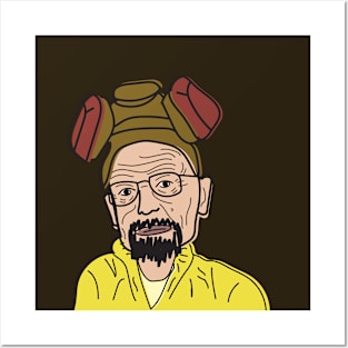 Walter White in Weirdtual Reality Posters and Art